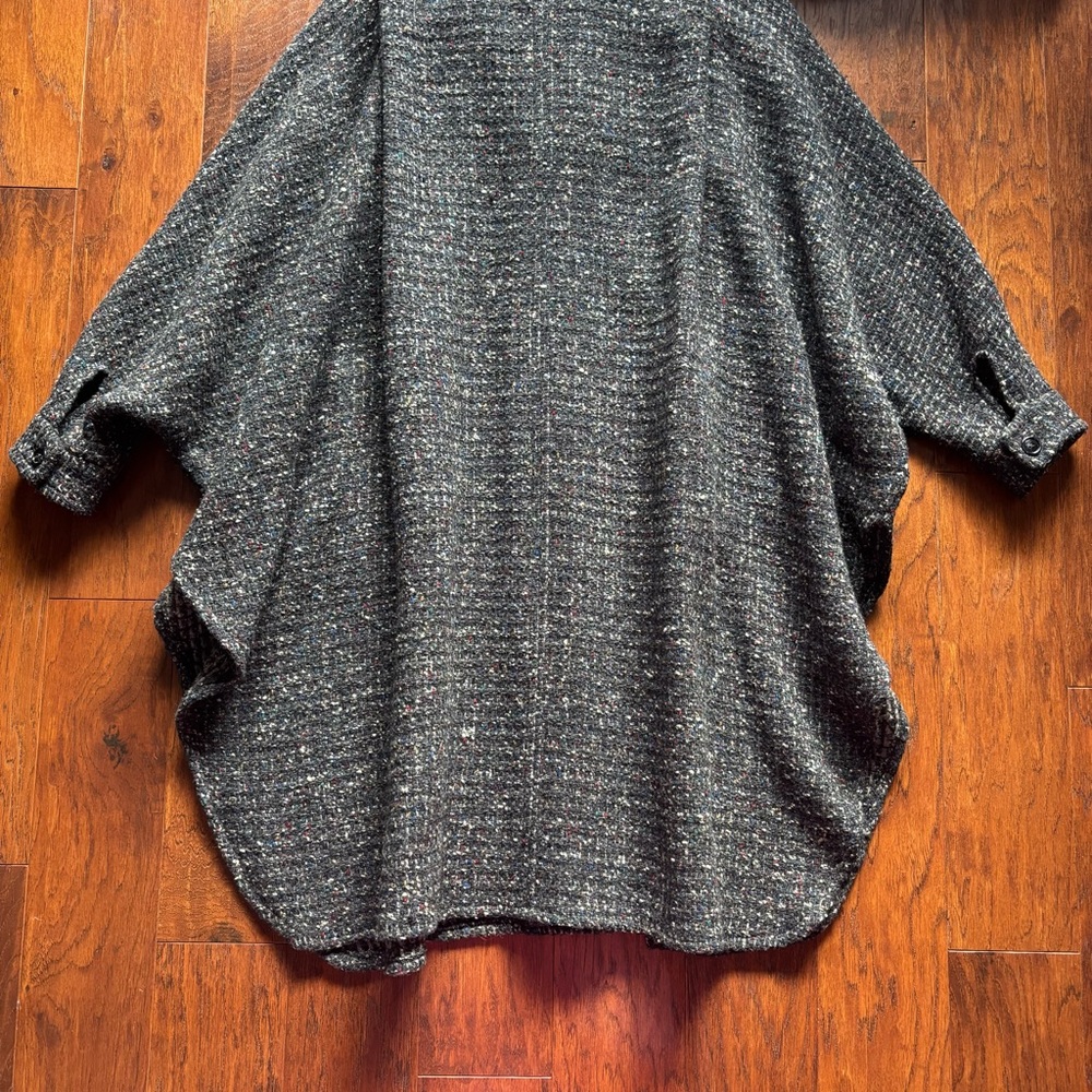 Vintage Capri Marie Mirisola Wool Tweed Jacket with Fox Fur Scarf | Union Made - Picture 8 of 11